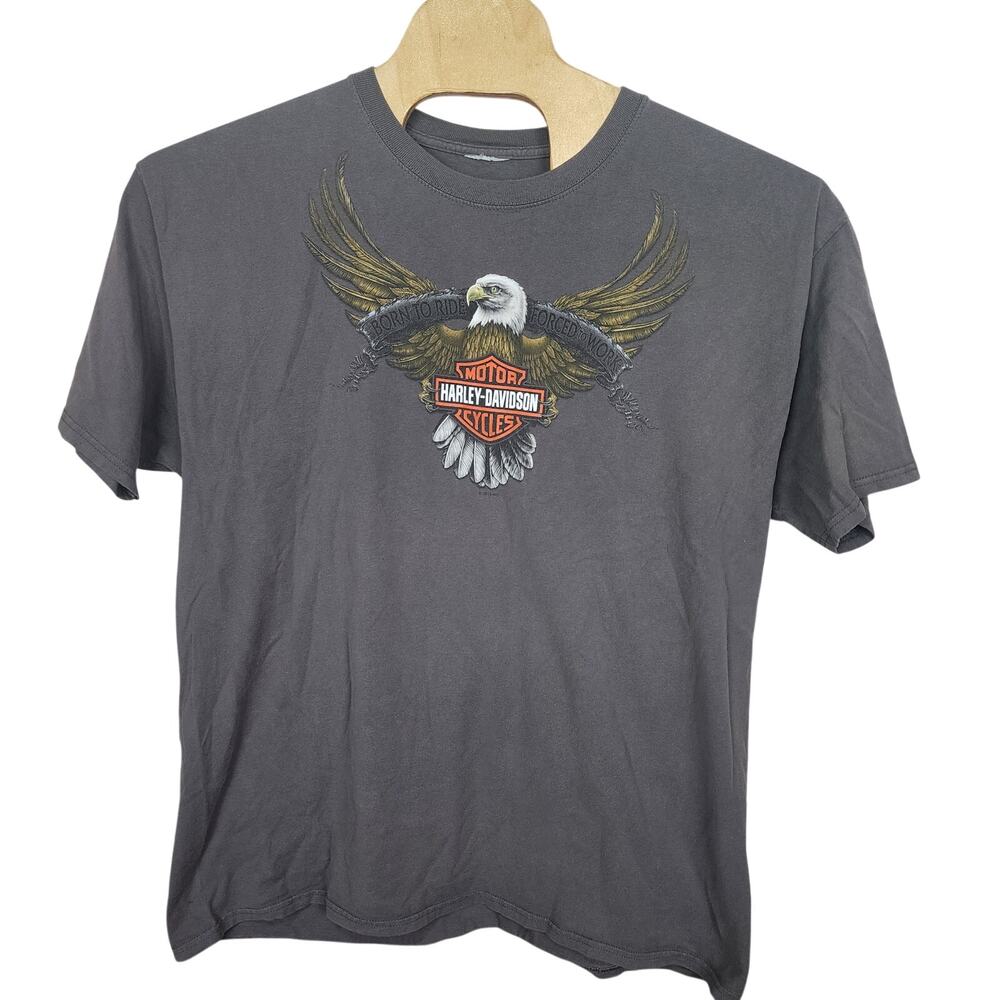 Men's Harley Davidson Eagle Kersting's Museum T Shirt 2XL
